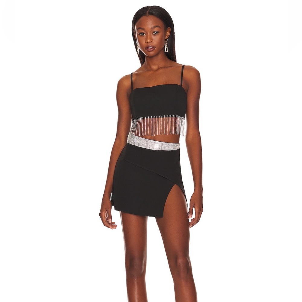 Revolve Mini Skirt